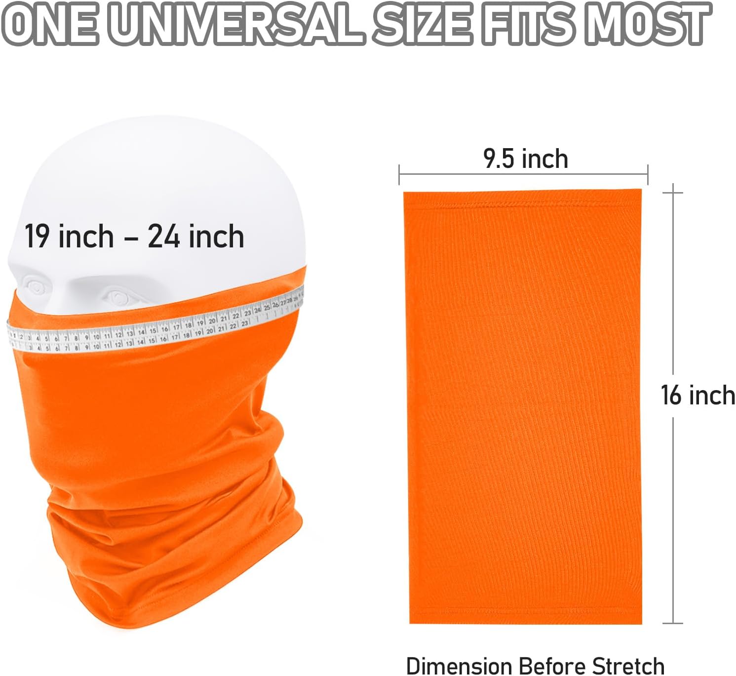 TICONN Neck Gaiter for Men Women, Cooling Bandana Face Mask Cover Gator image 2