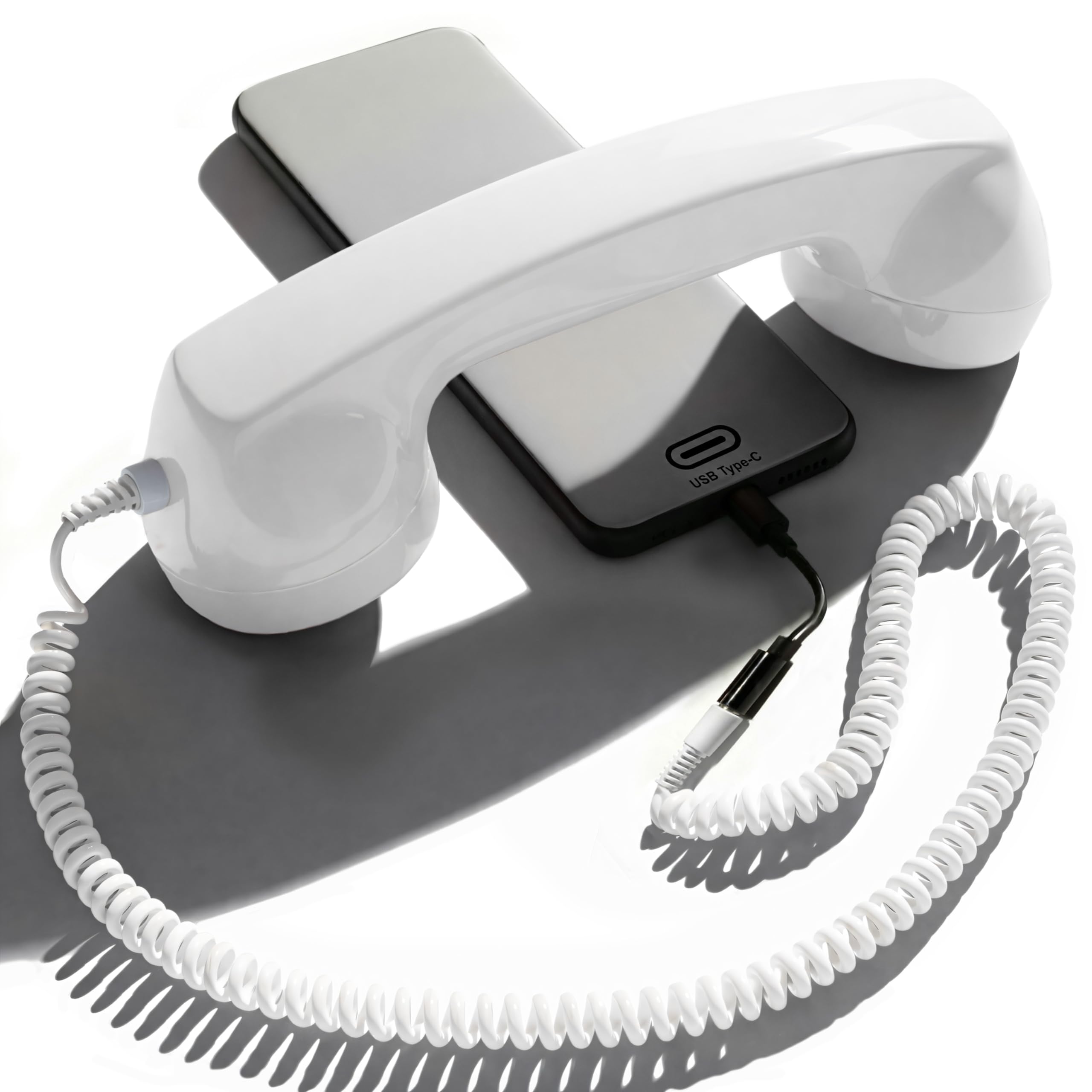 Opis Technology Auricular de Estilo Retro en Forma de Receptor de teléfono (Versión para iPhone) - el 60s Micro Azul — view 22