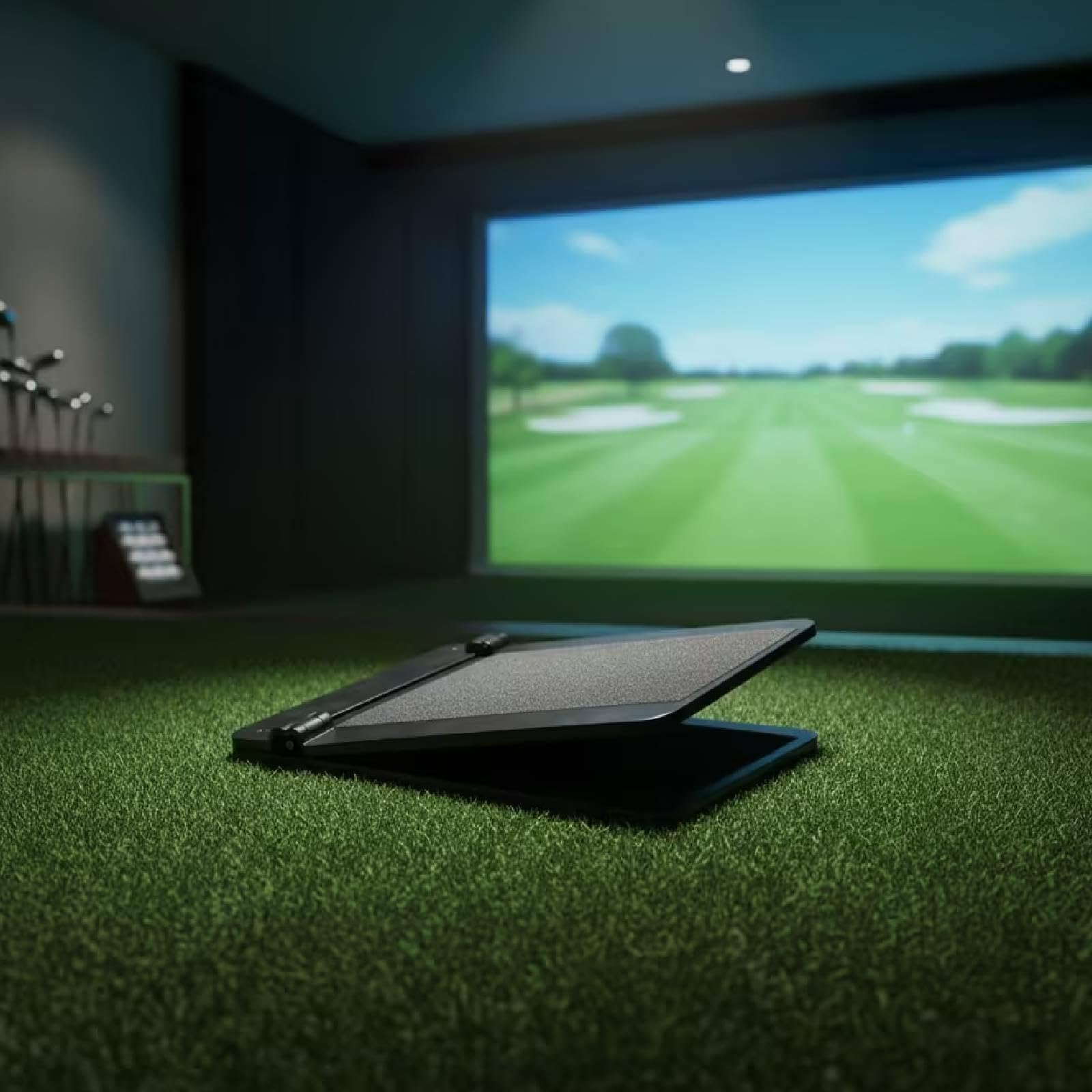 Pedal Entrenamiento Golf, Accesorios práctica, Regalo, Suministros portátiles y Resistentes, Pedal presión, Ayuda