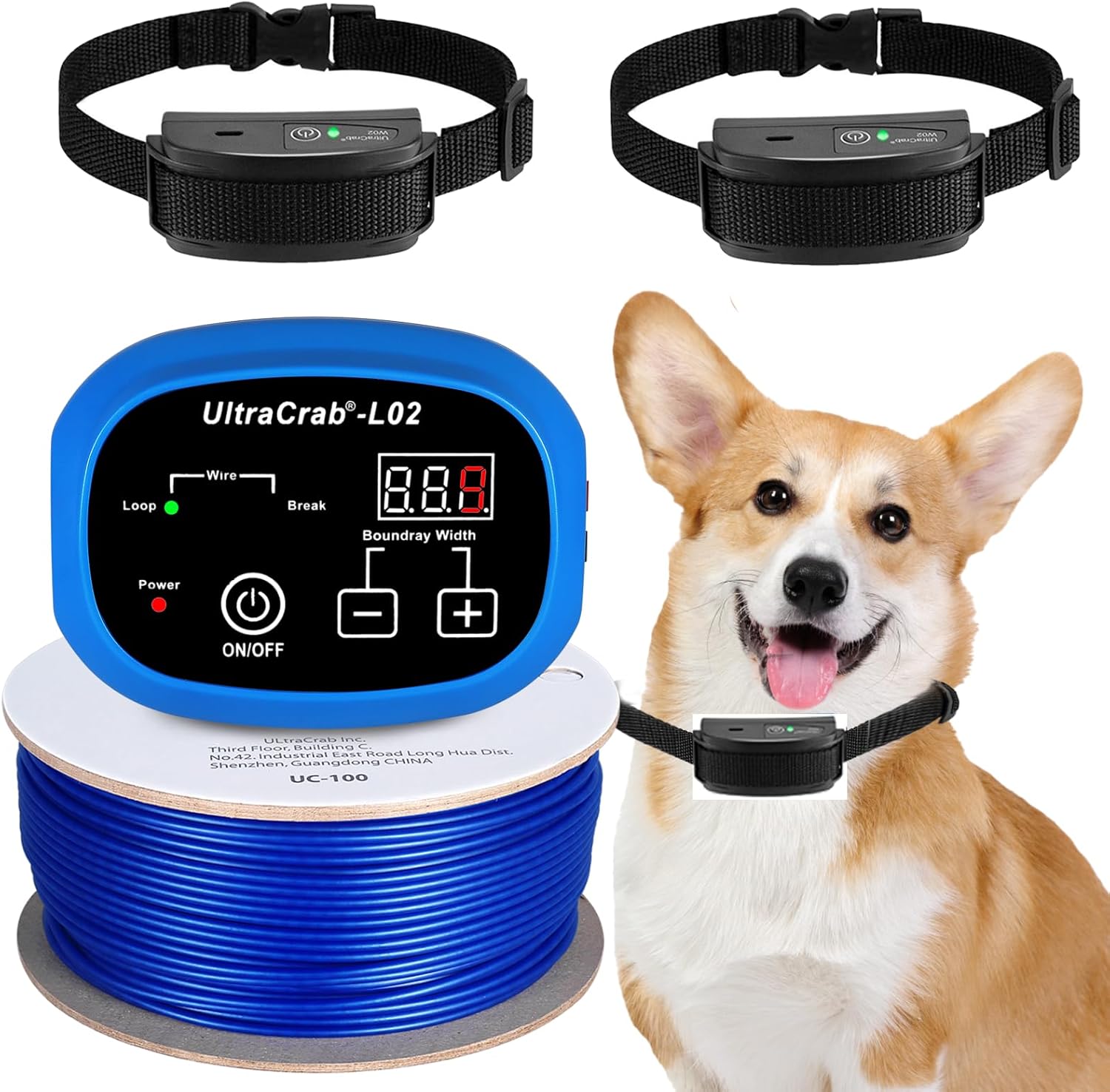 UltrCrab Basic InGround Pet Fence Underground Electric