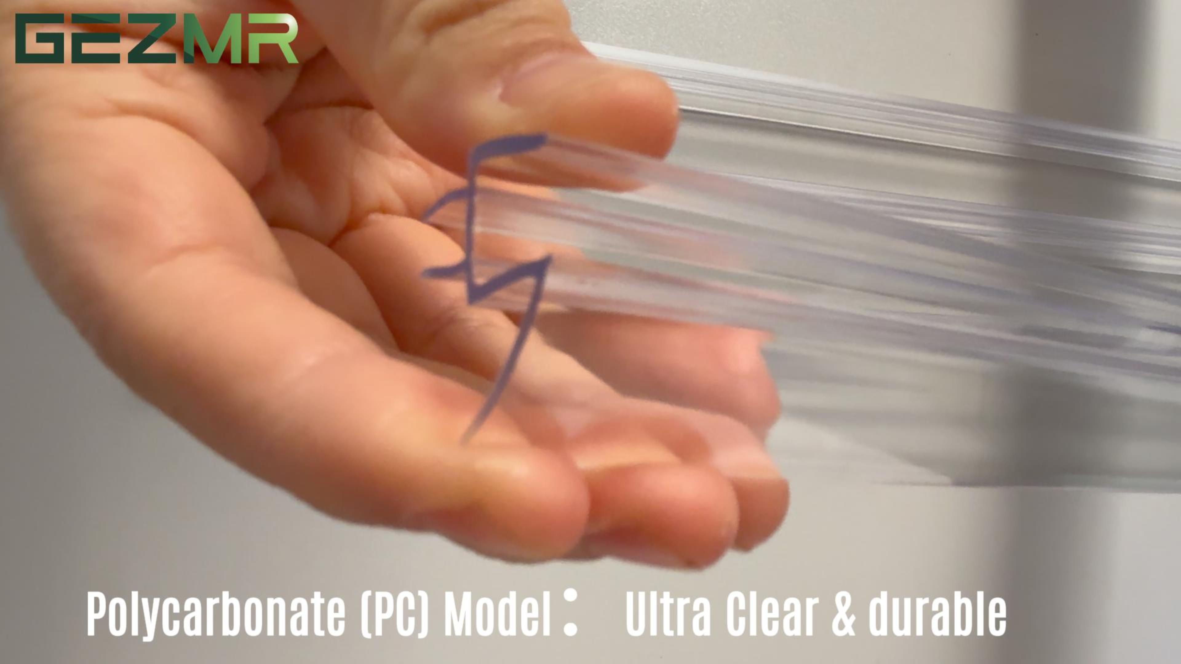 GEZMR 2-Pack Ultra Clear Shower Door Bottom Seal (1/4'' X 39