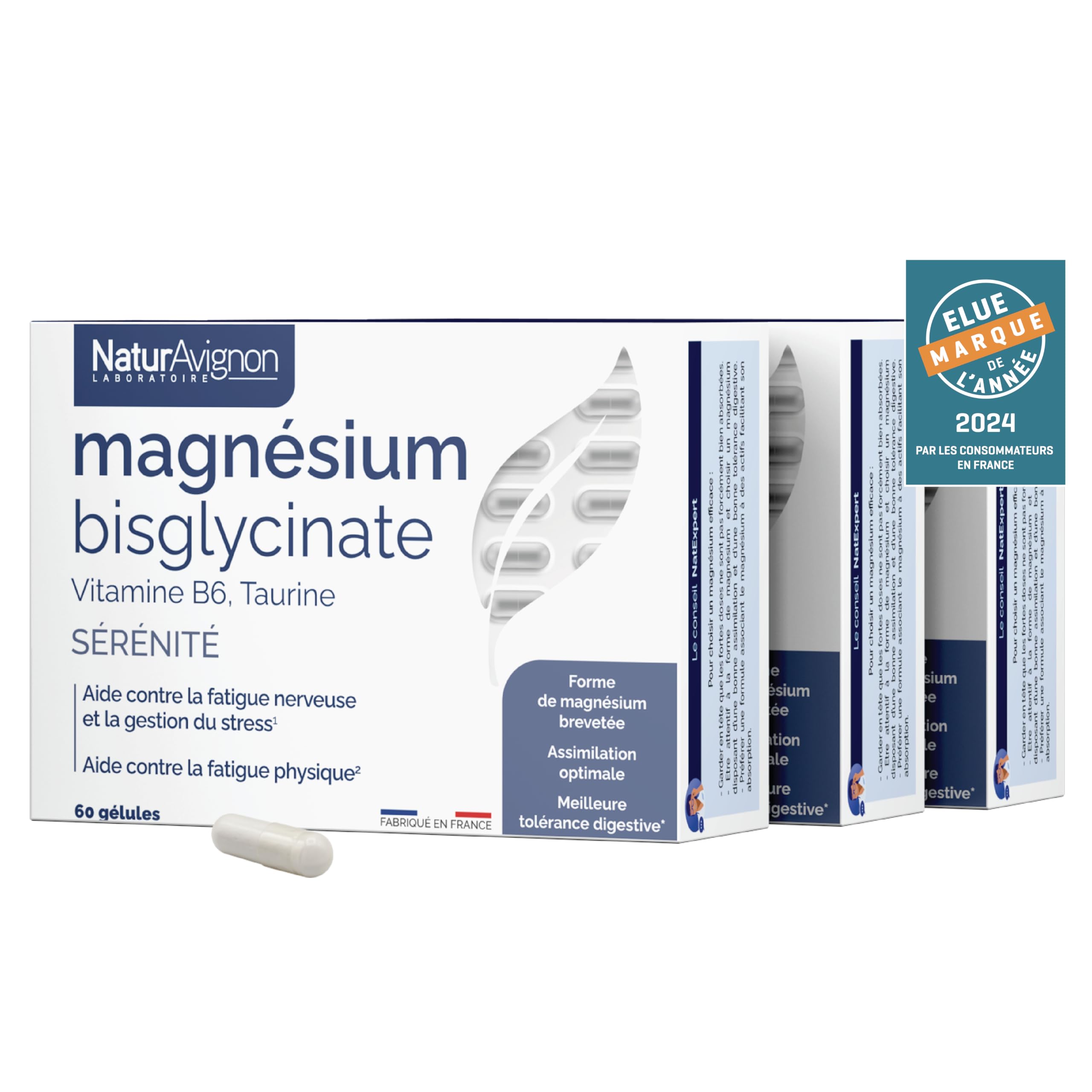 Magnesium Bisglycinate | Fatigue intense épuisement anti stress anxiété angoisse