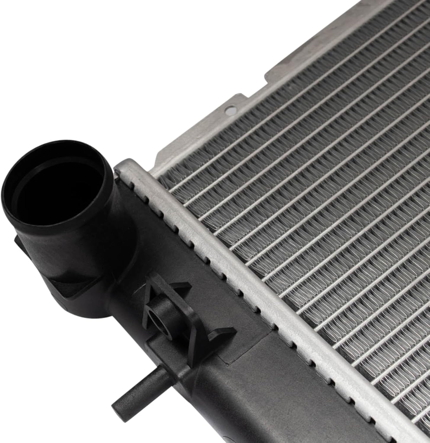 TRQ Radiator Assembly Aluminum Core Plastic Tank Down Flow Compatible with 2012-2016 Subaru Impreza H4 2.0L No Oil Cooler 45119AG010 13258 8012777