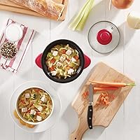 Vista 2 de RRCM100GBRR04 Olla Arrocera ROJA - Cantidad 1