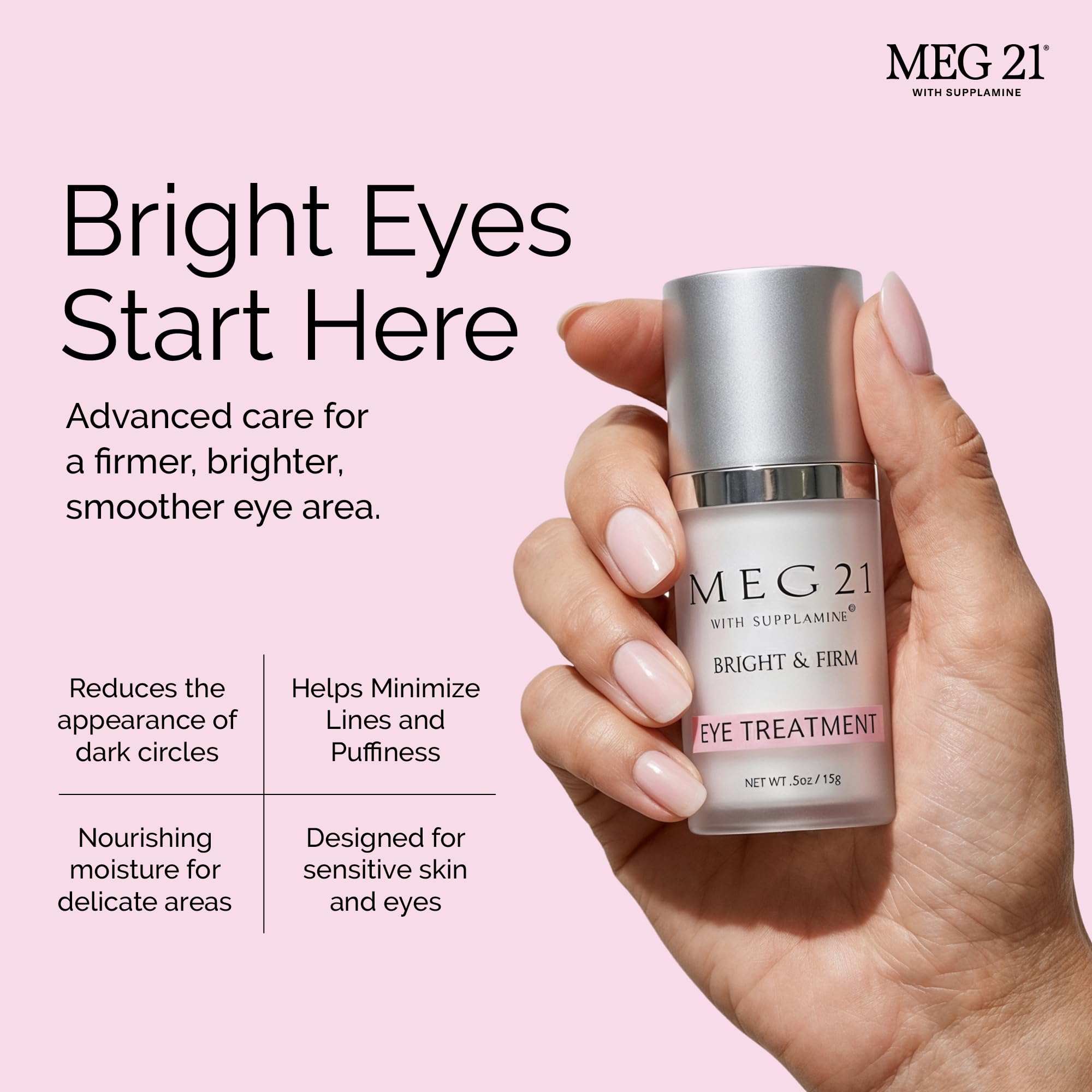 Amazon.com: MEG 21 Bright & Firm Under Eye Cream – Anti-Aging
