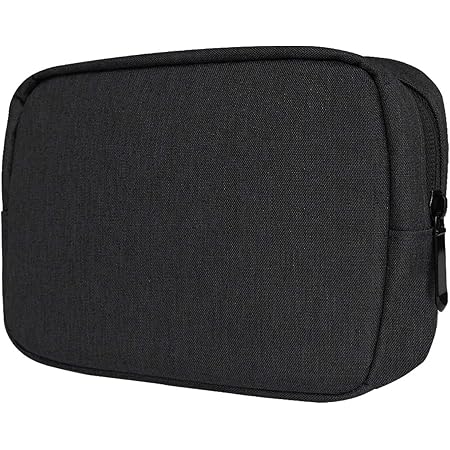 Amazon Co Jp Pc小物収納ポーチrocontrip小物入れポーチ 大容量 モバイルバッテリー ケーブルなどpcアクセサリー 周辺機器収納整理 モバイルポーチ 旅行 出張 通勤 通学 ブラック パソコン 周辺機器