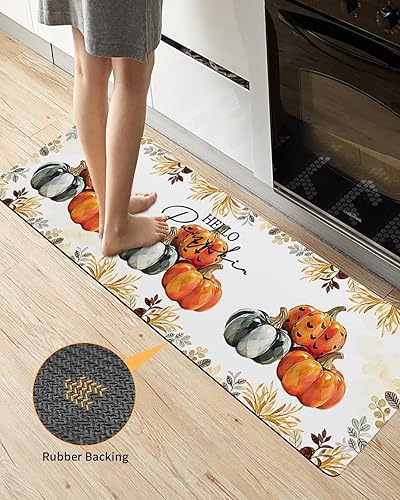 Miniatura 4 de Tapete de baño de Acción de Gracias para bañera, antideslizante, de secado rápido y absorbente, de tierra de diatomeas, fregadero, dormitorio,