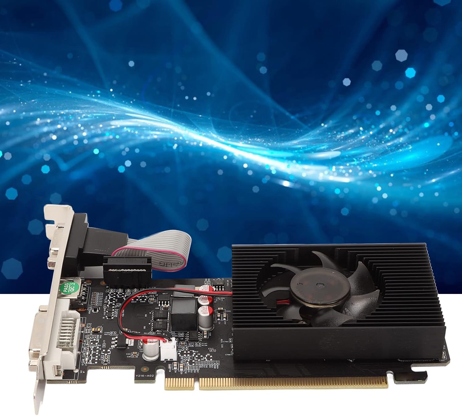 ciciglow Scheda Grafica DDR3 da 1 GB, Schede Grafiche GT220 a 128 Bit con 2 Staffe Interfaccia PCI Express X16 2.0 Scheda Video per Giochi Desktop Che Supporta VGA/HDMI/DVI ciciglow Scheda Grafica DDR3 da 1 GB, Schede Grafiche GT220 a 128 Bit con 2 Staffe Interfaccia PCI Express X16 2.0 Scheda Video per Giochi Desktop Che Supporta VGA/HDMI/DVI