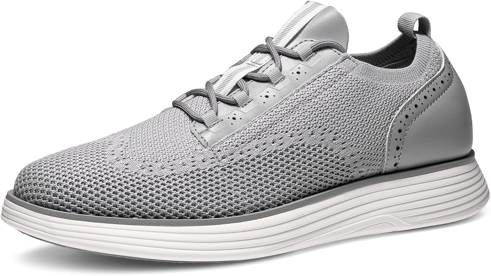 Mens Casual Sneakers VILOCY Men's Fashion Dress Sneakers Casual Walking  Shoes Business Oxfords Comfortable Breathable Lightweight Tennis 5455511  257062 Lightweight Knit Dress Oxfords Business Casual Walking Shoes