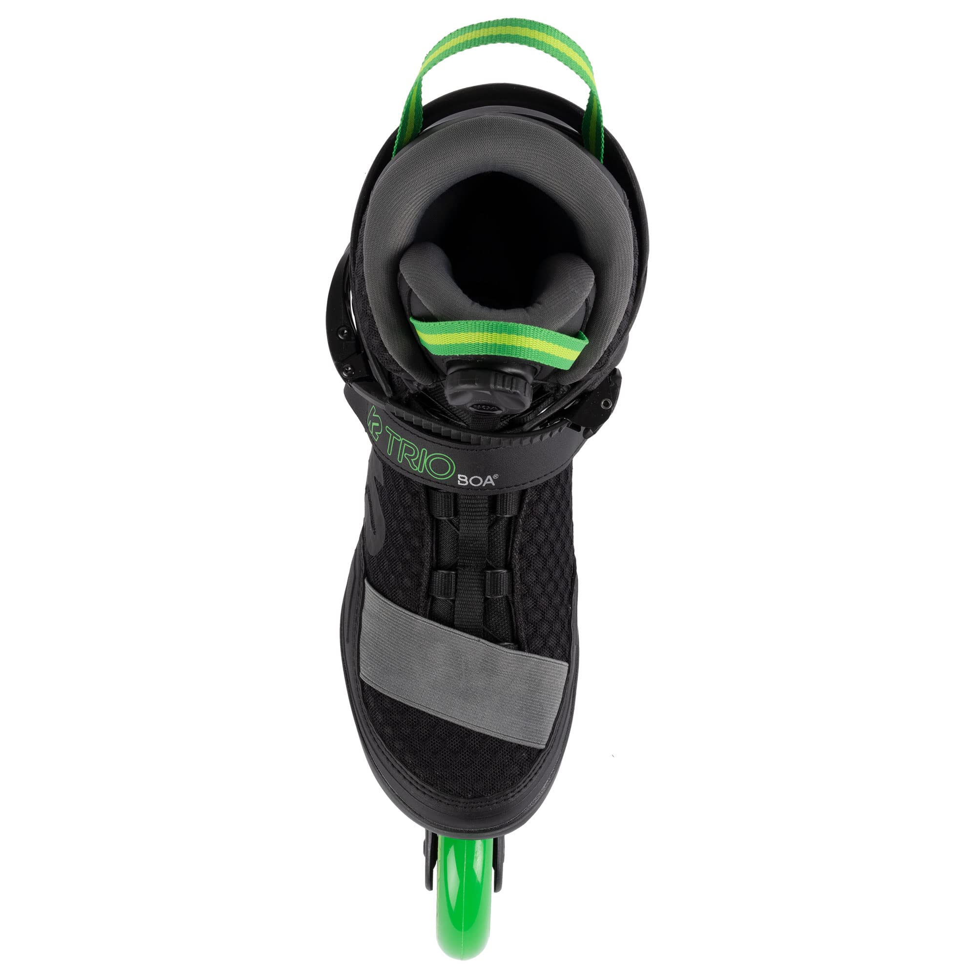 K2 Trio LT 100 BOA Inline Skate 2024 Black/Green