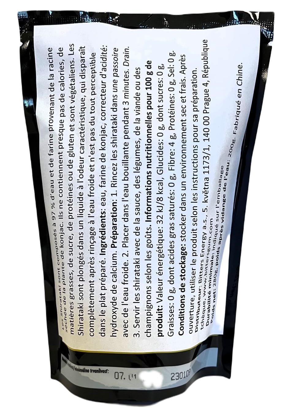 Bitters Shirataki Konjac Pasta - Riso - 3x200g