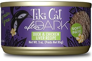 Tiki Cat After Dark Pâté: The Finest Duck and Chicken Liver Temptation...