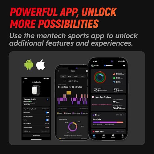Miniatura 8 de Monitor de frecuencia cardíaca Bluetooth, cómodo, fácil de llevar, detección de desgaste automático, sensor avanzado, datos precisos, 140 horas de