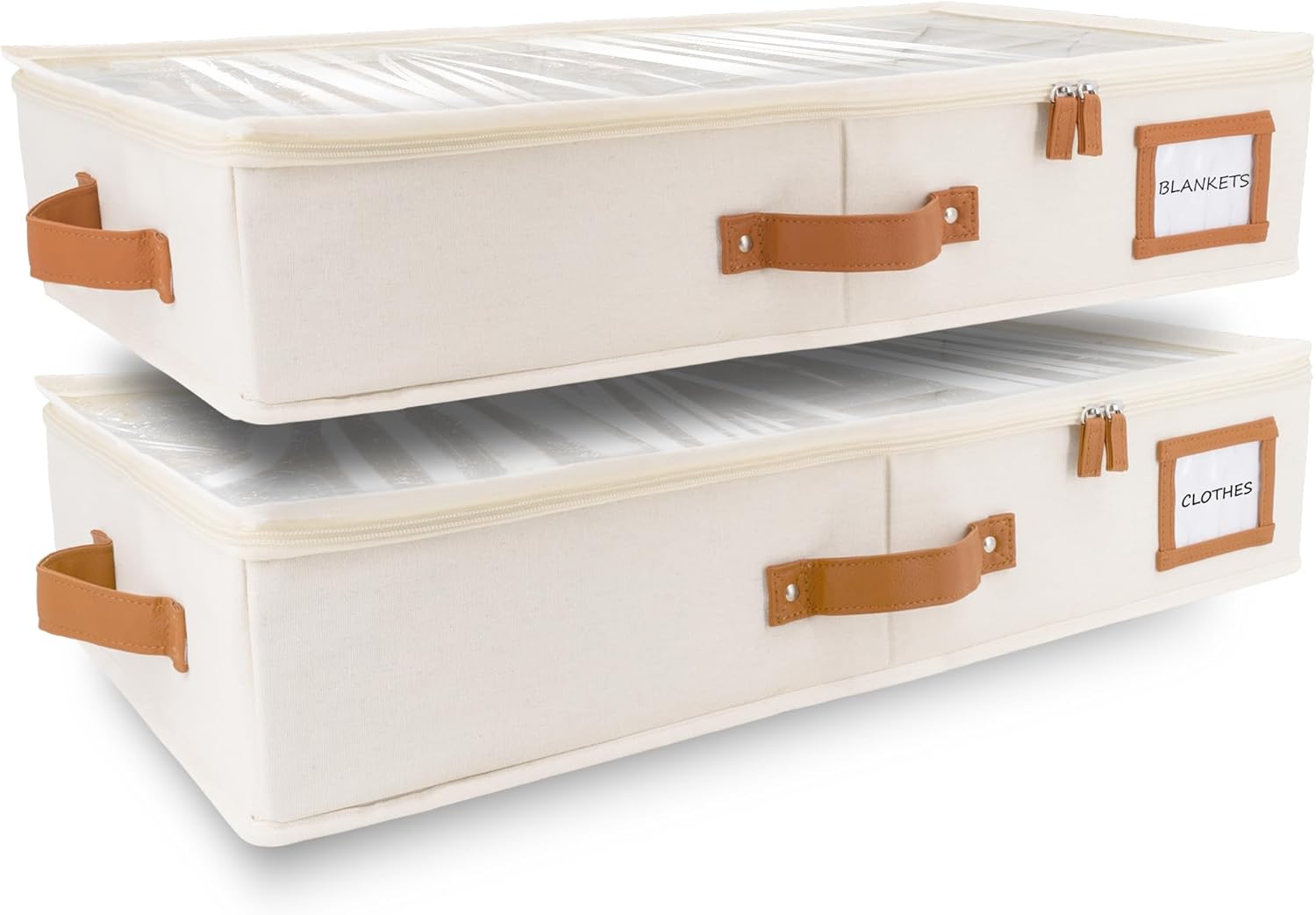 HOMELUX THEORY 2pc Under Bed Storage Containers, Bedroom