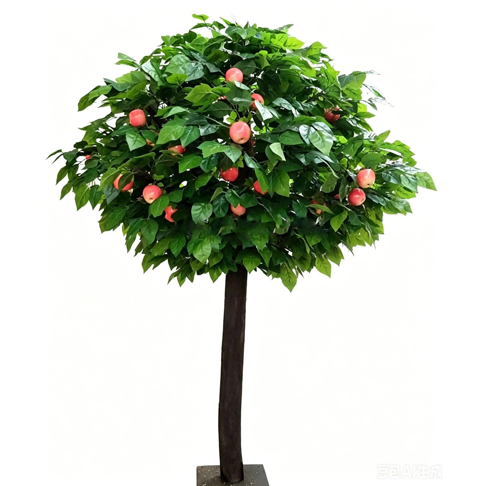 Artificial Orange Tree With Realistic Fruits, Large Simulation Tree Suitable with Solid Wood Trunk, Indoor Home Hotel Mall Decorative(3x3m)