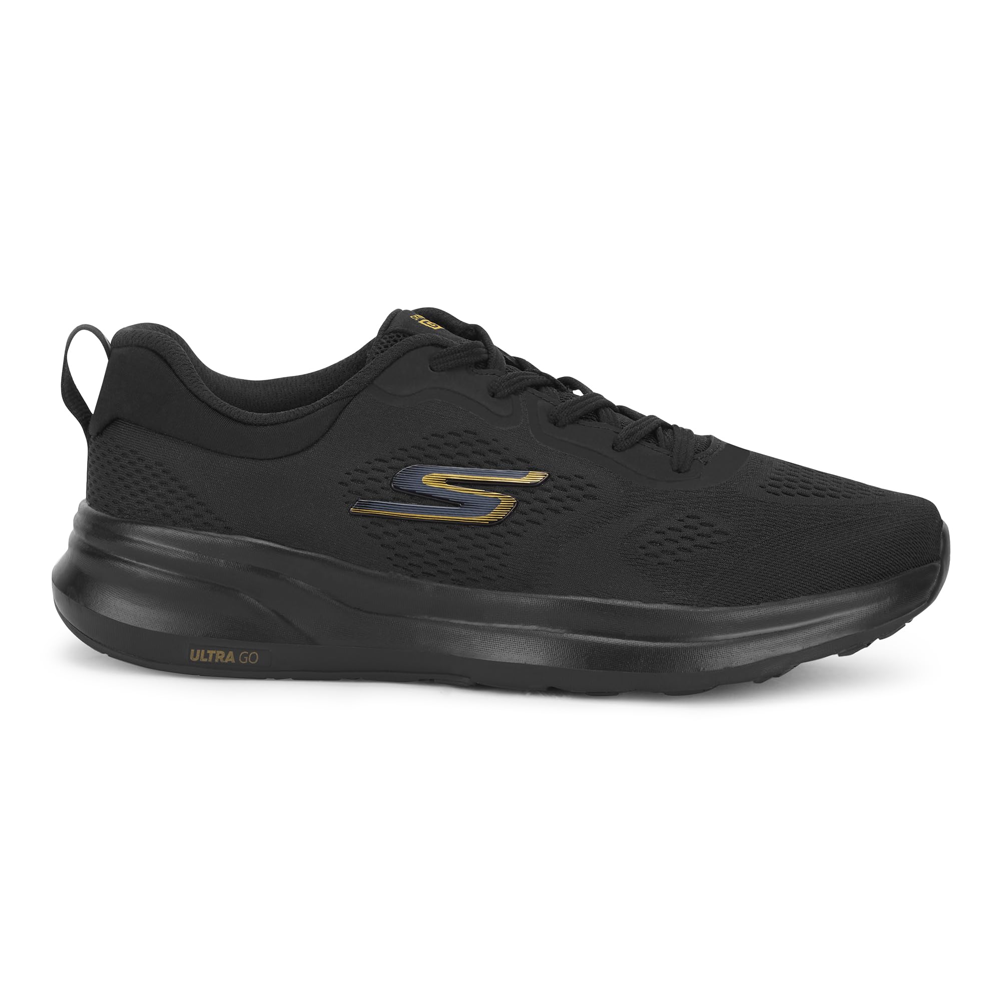 skechers GO Run Pure (894329ID-BKGD_9) Black/Gold-picture-39