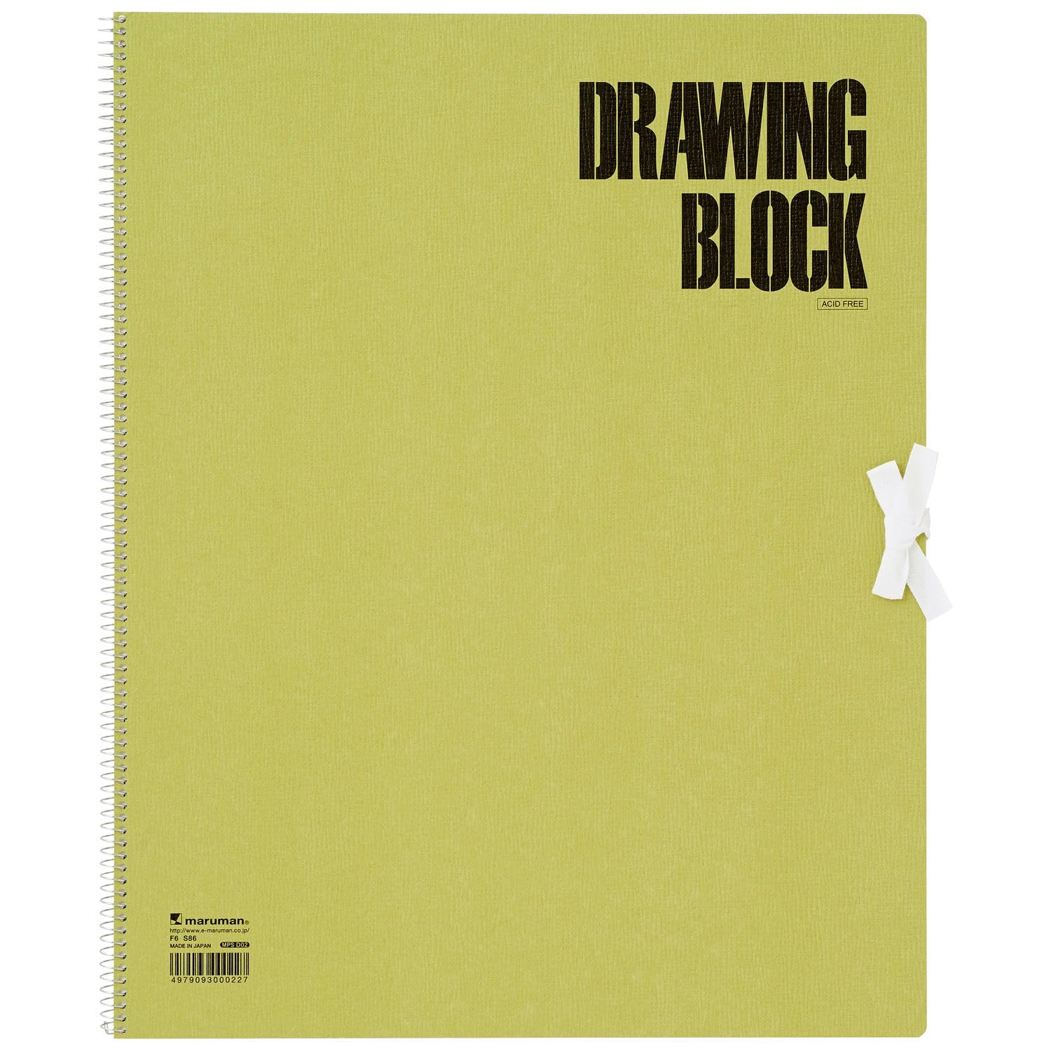 Amazon.com: Maruman Olive Drawing Block Sketch Book, F6, 16.22