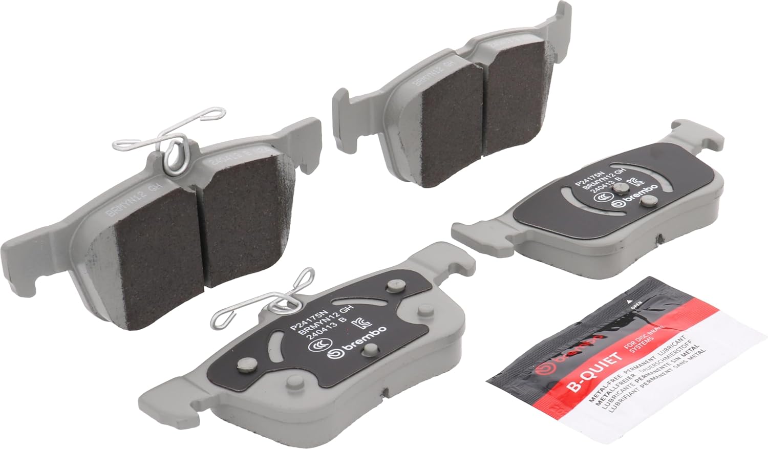 Brembo P24175N Premium Ceramic Rear Disc Brake Pad Set FORD OE# 2211284
