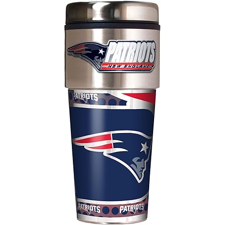 Premium New England Patriots 16 oz Mug