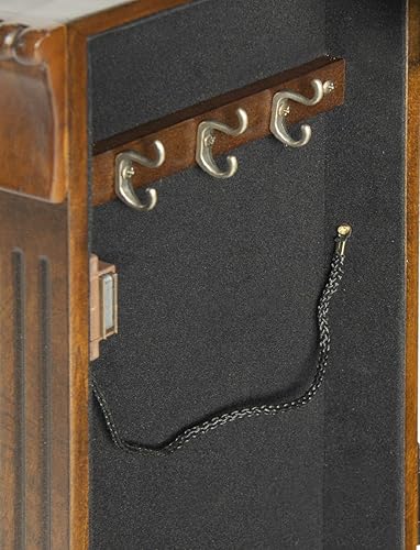 Miniatura 10 de Powell Louis Philippe - Armario de joyería nogal