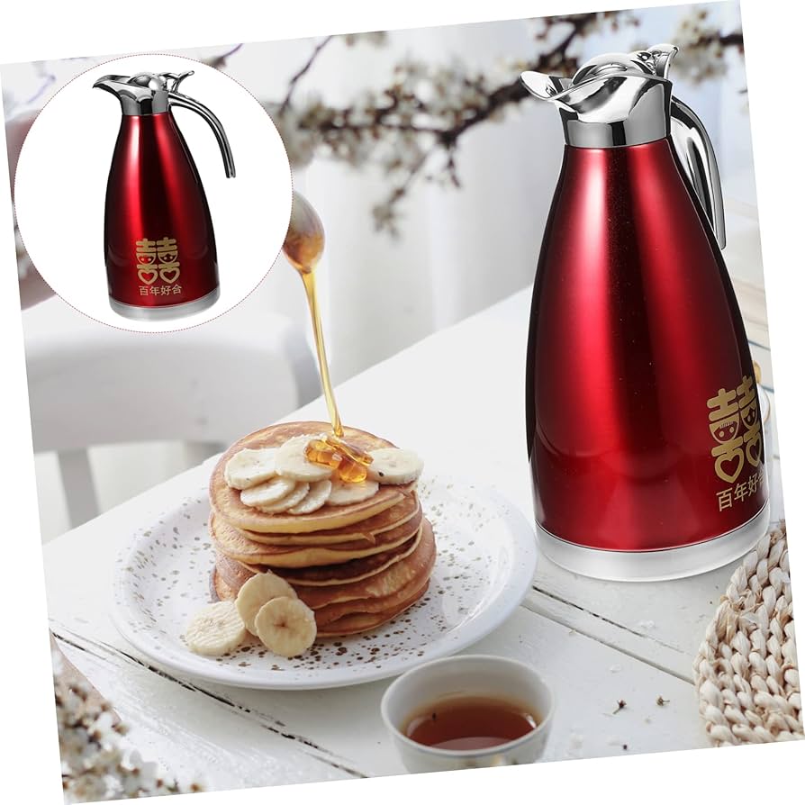 ホットチョコレートディスペンサー赤ホットドリンクポット ホットチョコレートディスペンサー赤ホットドリンクポット