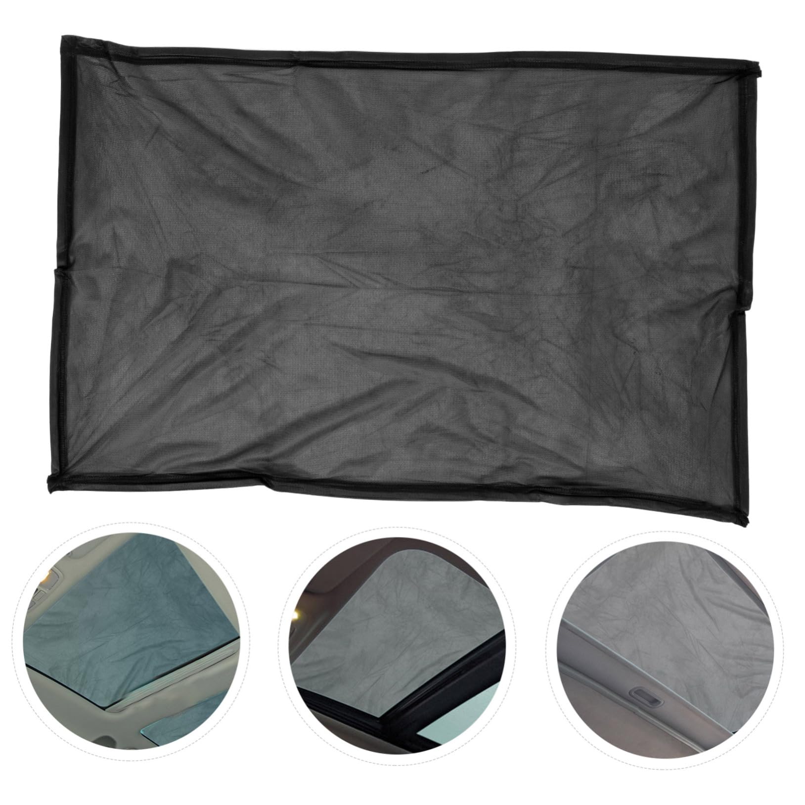 Mobestech 4pezzi Tendina Magnetica Per Tetto Auto Schermo Di Protezione Solare Per Tettucci Ventilato e Facile Da Installare Accessorio Per Campeggio e Parcheggio All Aperto