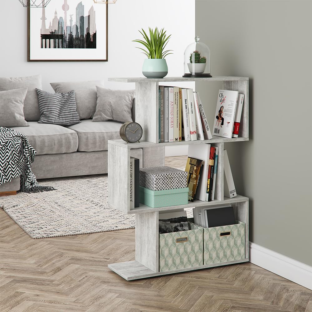 Vicco Divisorio per ambienti Levio, Grigio, 70 x 97.4 cm, per una suddivisione flessibile degli spazi e un utilizzo su entrambi i lati
