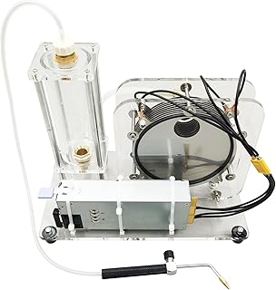 Electrolysis Water Machine Oxy-Hydrogen Flame Generator Water Welder 100-240V Large Size Stainless Steel Electrolysis Water Machine