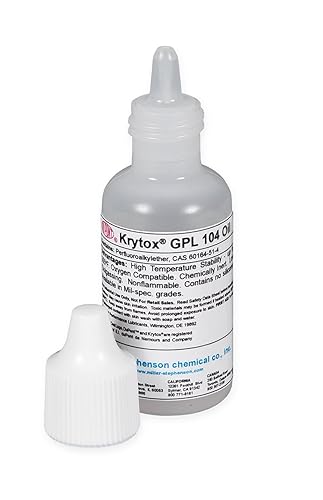 Dupont gpl104krytox PetrĂłleo 180CST Viscosidad 20grados c 1 Dupont gpl104krytox PetrĂłleo 180CST Viscosidad 20grados c 1