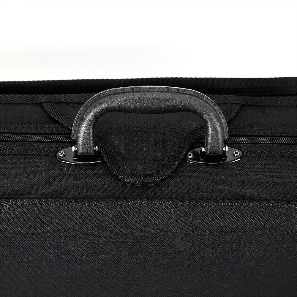 Custodia per violino Custodia per violino, custodia per violino 4/4 Custodia per violino Custodia per violino con cinghie per zaino Nero e blu