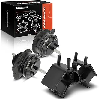 A-Premium Engine Motor Mount and Transmission Mount Kit Compatible with Lexus LS400 1995-2000 4.0L, Automatic Transmission, 3-PC Set, Replace# 1236150101, 1237146160