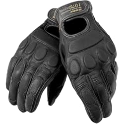Guantes Dainese Vr46 Dainese - Blackjack Unisex Gloves, Moto Guantes de Cuero para Verano, Estilo Retro Vintage, Clásico, Guantes Moto Hombre y Mujer, Elásticos, Reforzados y Transpirables