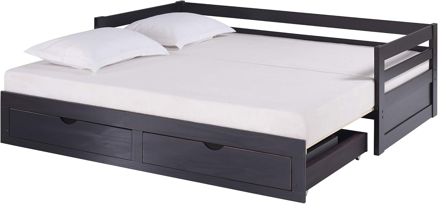 Alaterre Furniture Jasper Twin to King Extending Day Bed