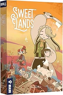 Comprar Devir - Sweet Lands – Juego de Mesa Estratégico Avanzado | Construcción de Ciudad de Dulces | Gestión de Recursos y Personajes Asimétricos | Fantasía Europea Estilo Manga | 1–4 Jugadores, 14+ (BGSWLS)