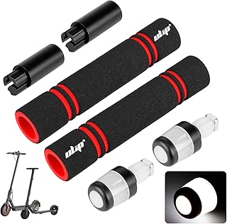 ulip Electric Scooter Handlebar Extender Handle Bar Grips Extension-Turn Signals Direction Indicator Lights for Xiaomi M365 Pro Pro2 1S MI3 and Ninebot ES Series