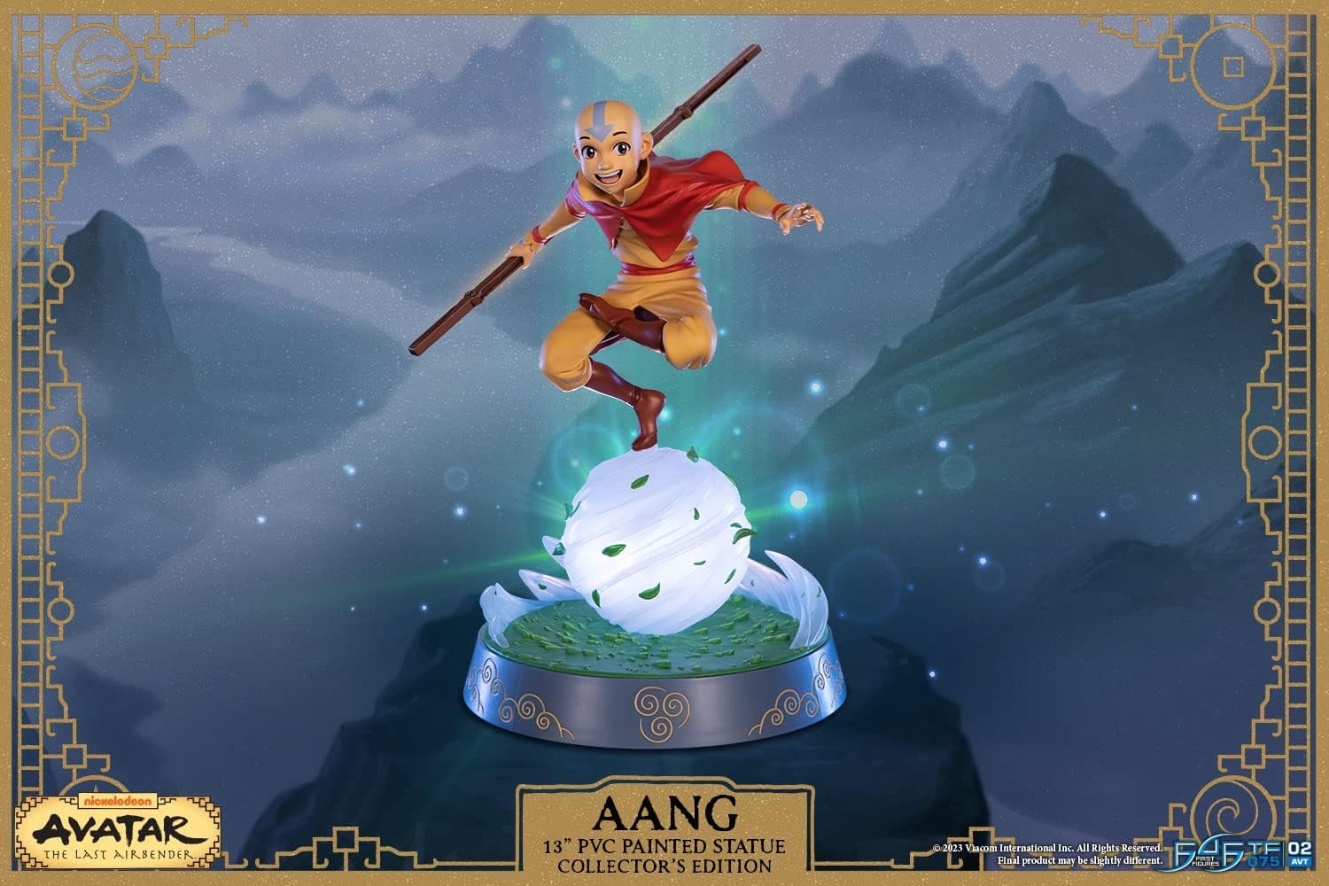 FIGURE AVATAR:THE LAST AIRBENDER - AANG - COLLECTOR'S EDITION