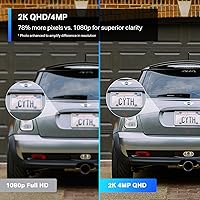 Vista 5 de Tapo TP-Link - Cámara de seguridad inalámbrica para exteriores, 2K QHD, visión nocturna a color, sensor starlight, detección