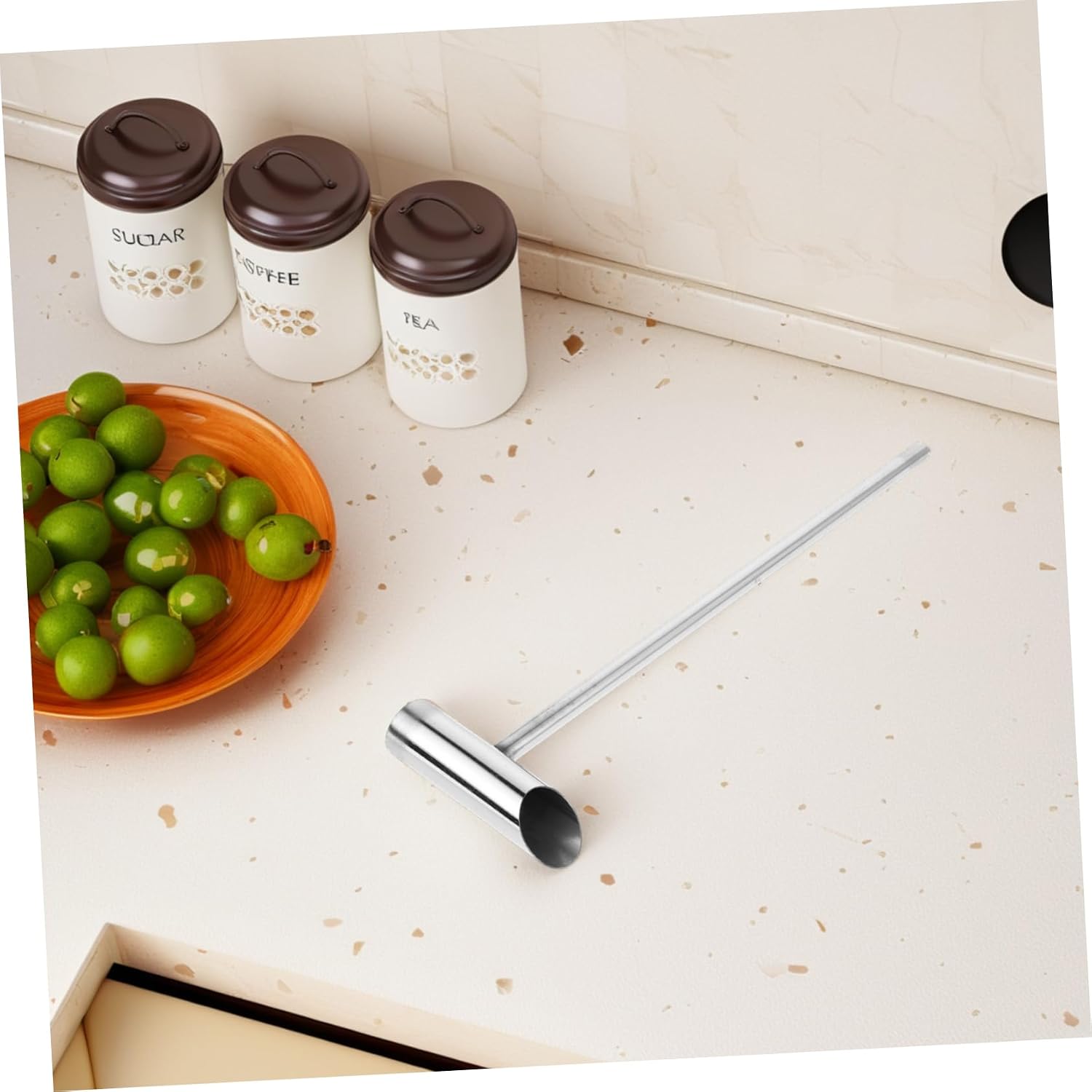 Zerodeko Sugar Scoop Stainless Steel Marshmallow Spoon for Easy Sugar Handling for Machines and Easy to Clean