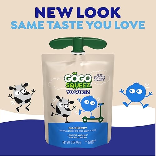 Miniatura 5 de GoGo squeeZ yogurtZ, plátano, 3 onzas