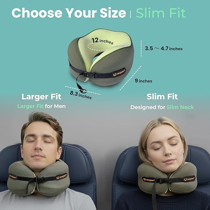 Almohada de viaje Memory Foam Pequeña Aguacate miniatura 5