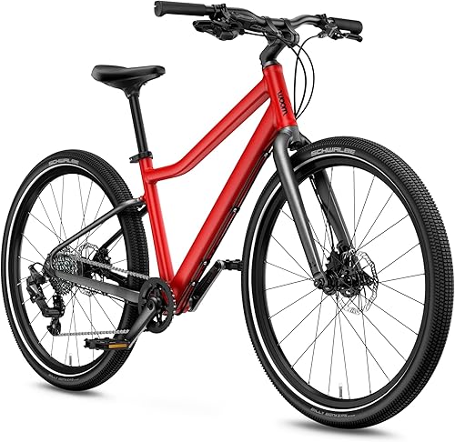 woom Explore Bicycle for Kids 6-14 Years Old, Road & Mountain Ready Bikes for Advanced Riders with Powerful Disc Brakes for Boys & Girls (20, 24 &
