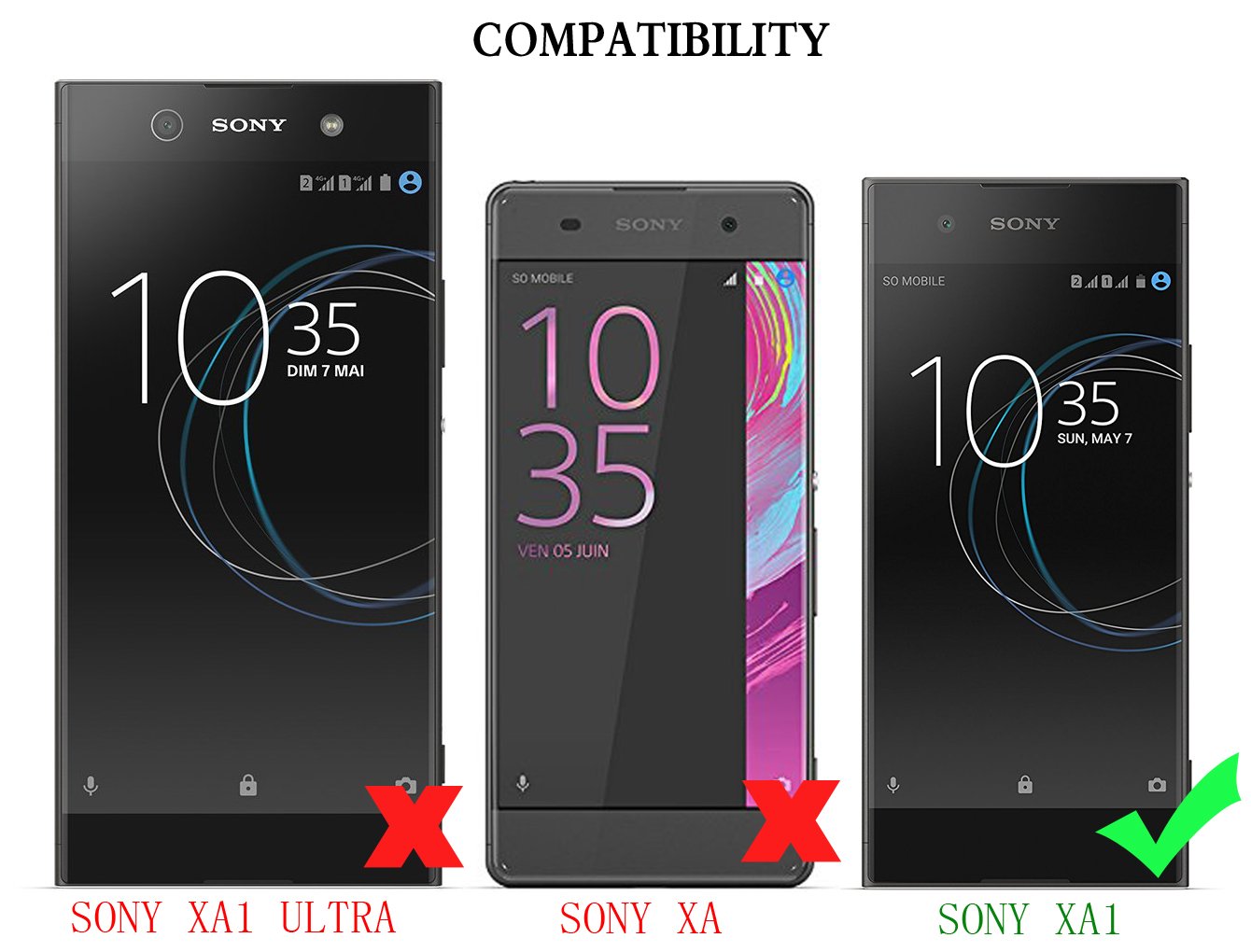 Custodia Per Sony Xperia XA1 Ultra - Cover TPU Morbida Trasparente Effetto Marmo Bianco, Antigraffio E Antiurto, Con Stilo Incluso