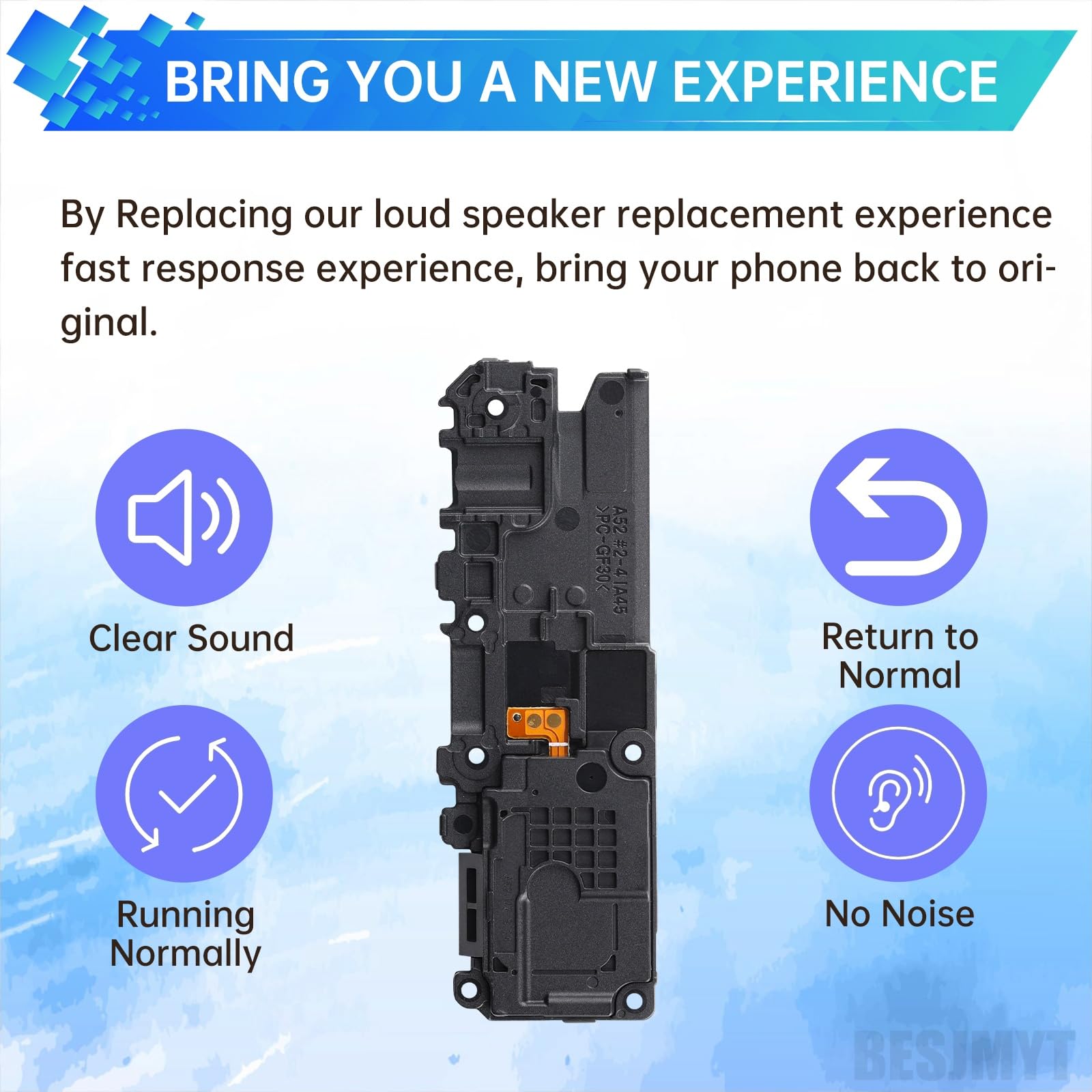 Amazon.com: BESJMYT Para Samsung Galaxy A52 A52 5G Altavoz Altavoz
