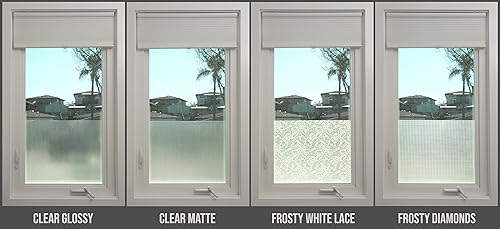 Miniatura 3 de Con-Tact Brand Revestimiento transparente creativo, forro versátil y autoadhesivo, película de privacidad semitransparente, vinilo transparente