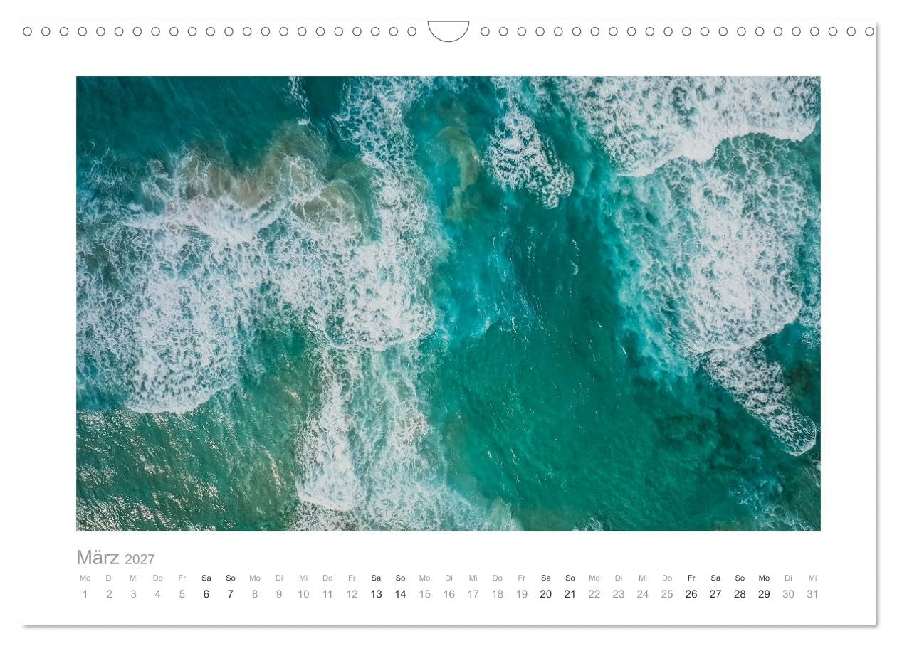 CALVENDO - Mallorca - Natur pur (Wandkalender 2027 DIN A3 quer), Monatskalender: Mallorca's unglaublich schöne Natur im Detail