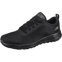Skechers Go Walk Joy – Paradise-15601, Scarpe Da Ginnastica Donna, Nero, 38.5 EU