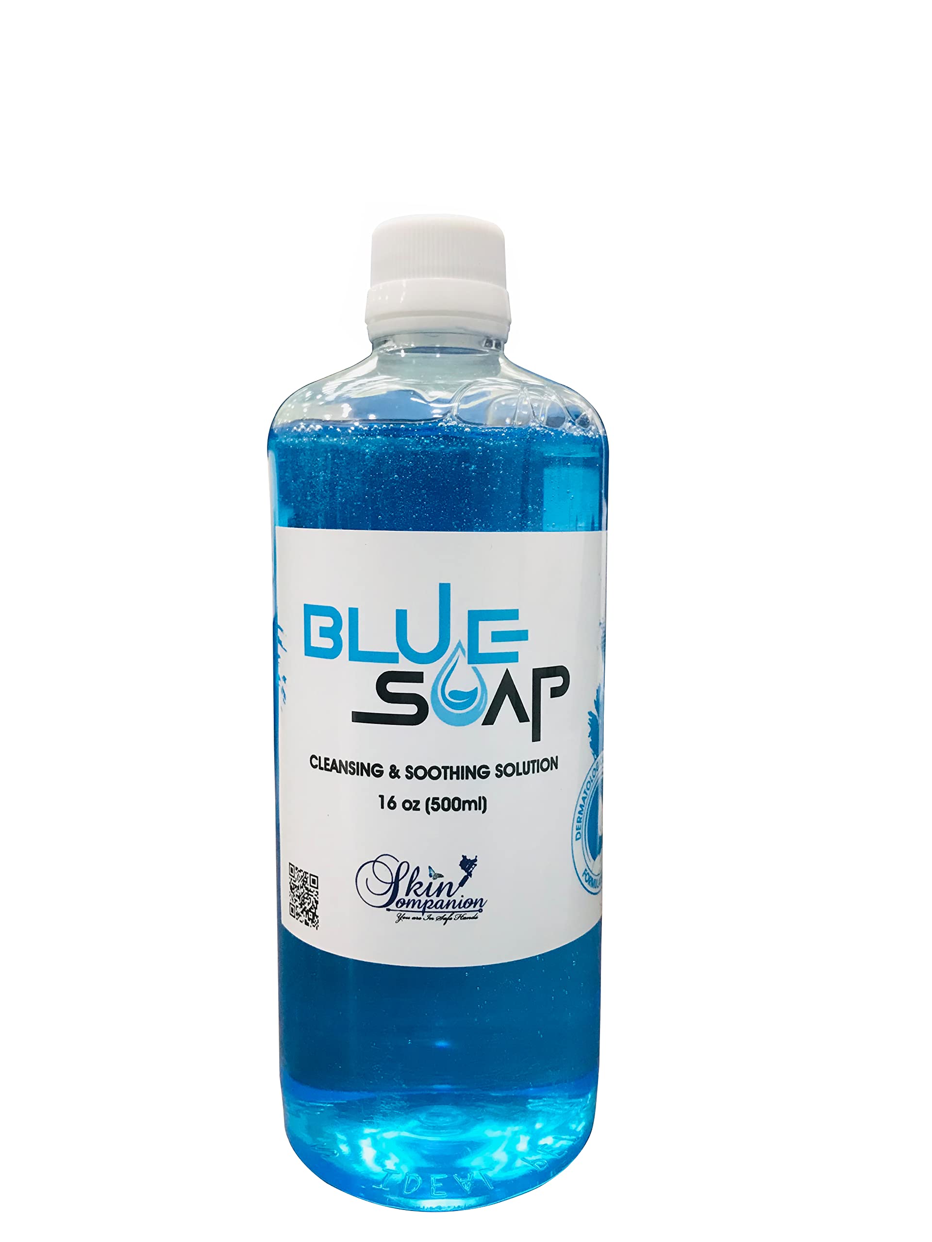 Tattoo Gizmo Skin Companion Blue Soap Cleansing & Soothing Solution (500mL)-image-32