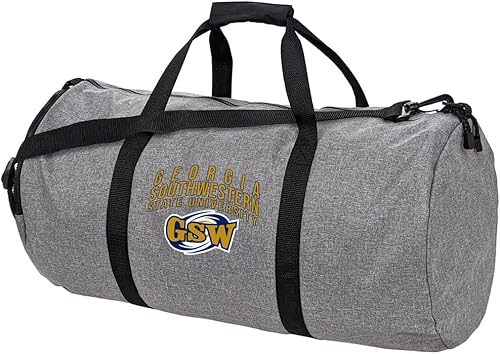 Miniatura 243 de Collegiate Primary Logo Collection Bolsa de lona ligera para deportes y gimnasio plegable para viajes, Bob Jones Bruins