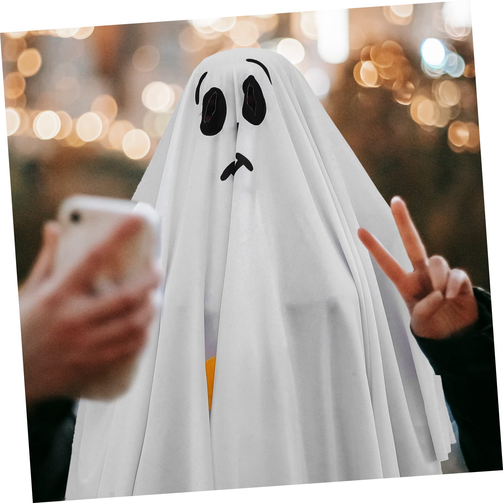 BESTYASH Capa Fantasma Disfraz De Cosplay Para Disfraz De De Halloween Para De Fantasma De a Para Poliéster
