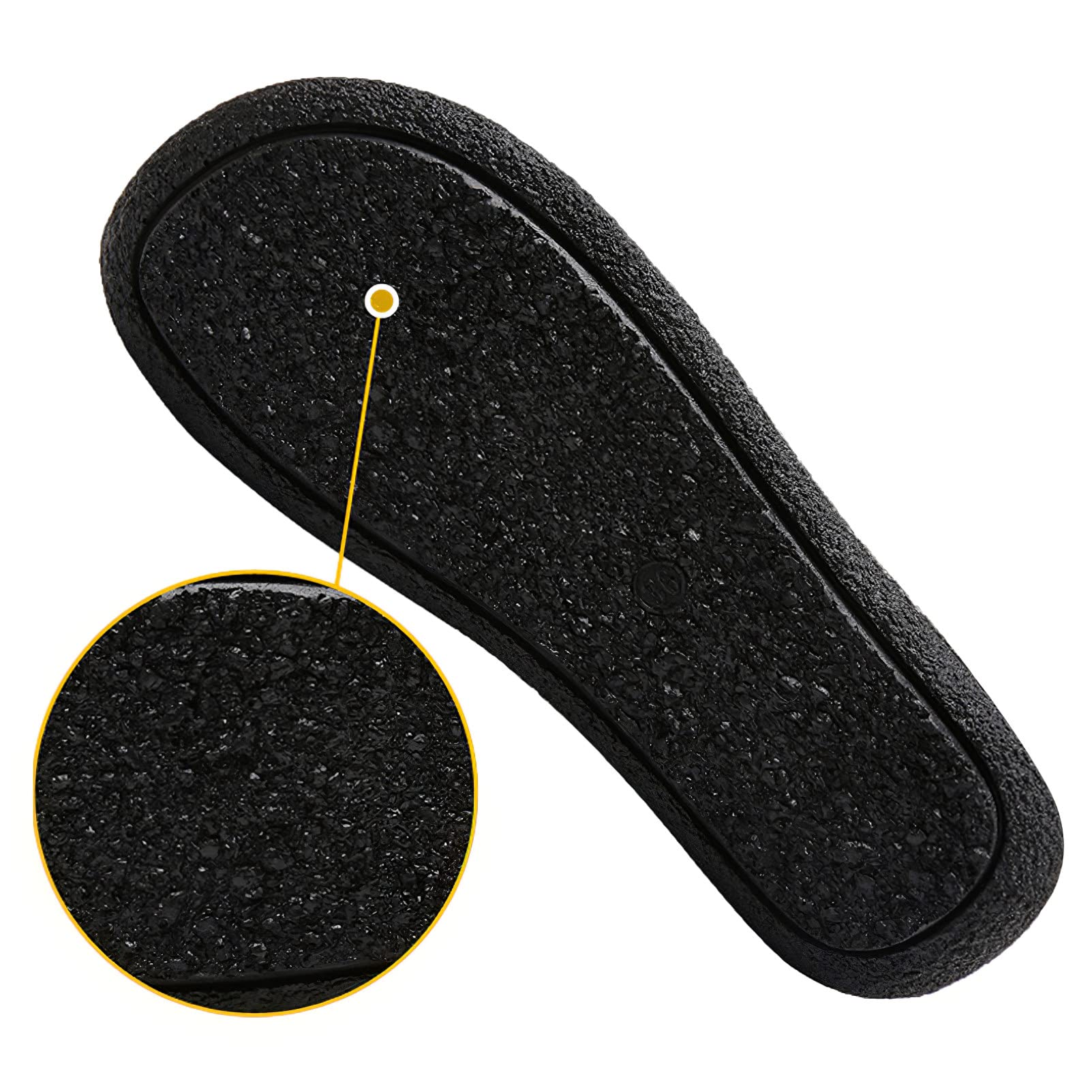 rismart Mujer Cuero Zapatillas de Deporte con Plataforma Ponerse Cuña Calzado Casual con Banda Elástica